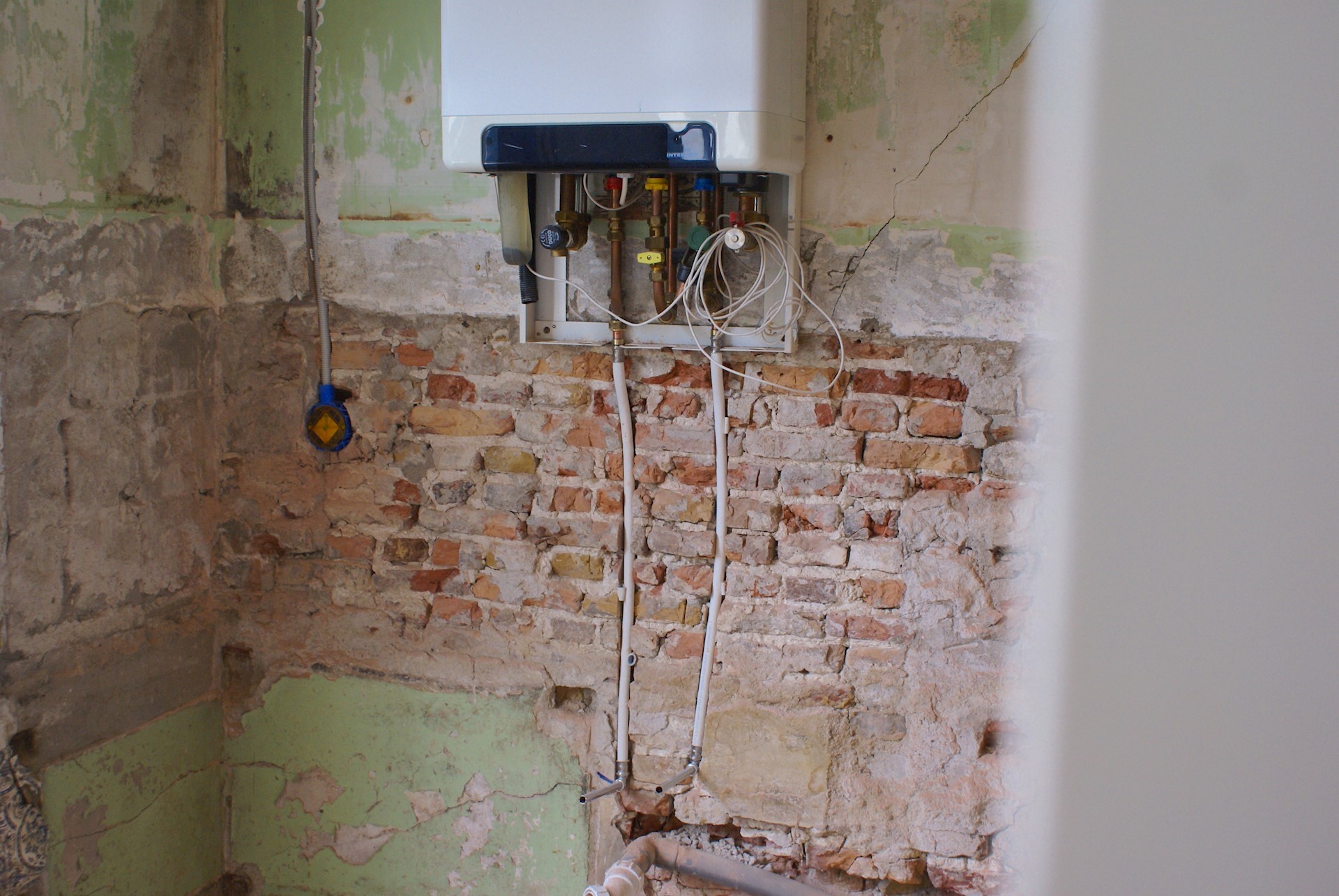 CV Ketel op de muur
